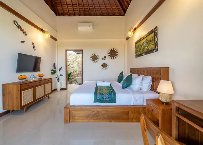 ベッド・アンド・ブレックファスト 3 King Bedrooms Ratu Bali Luxury In Ubud, Bali ウブド